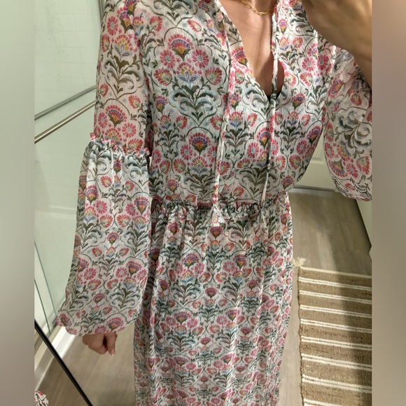 Misa Los Angeles Amata Dress In Somerset Stencil Size XS NWT - Picture 2 of 8